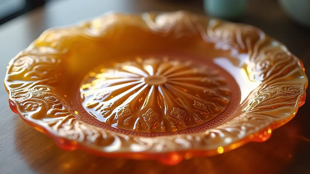 Carnival Glass Comet Pattern