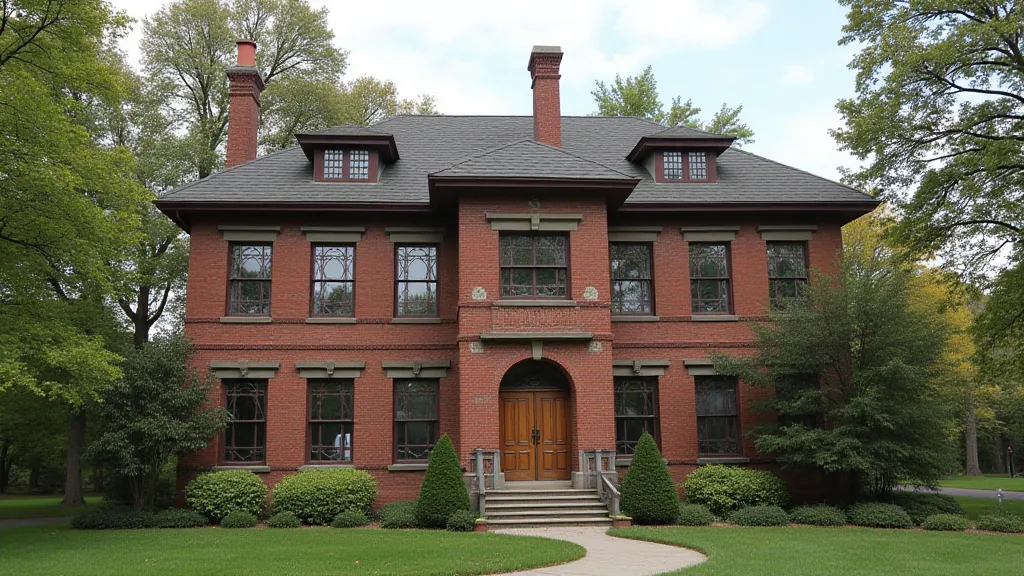 Original Fenton Art Glass factory building
