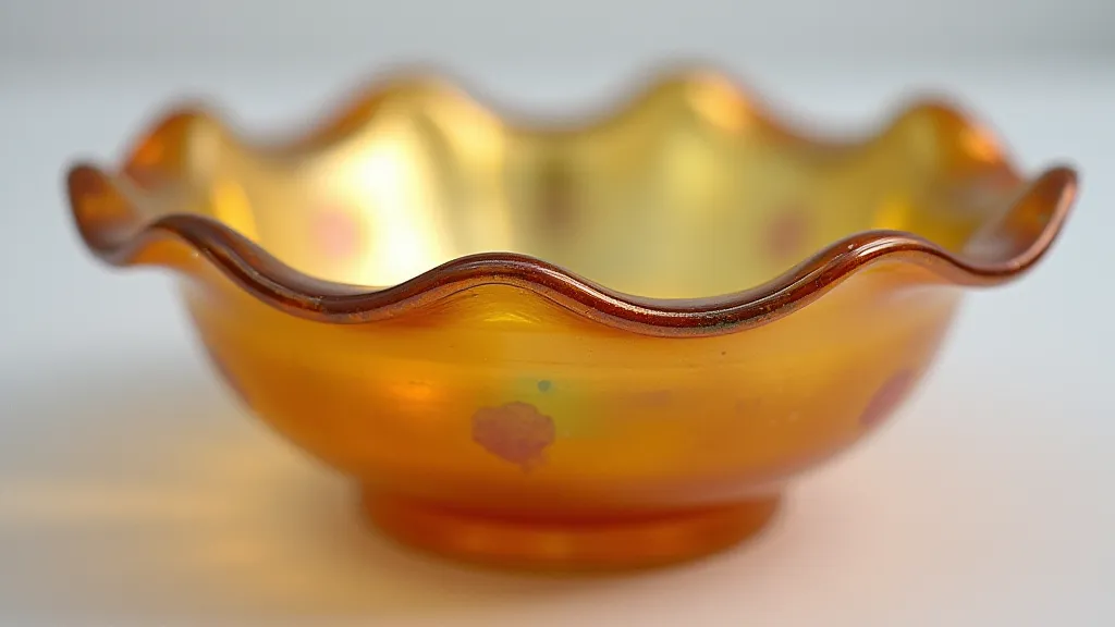 Carnival Glass Indian Summer Pattern