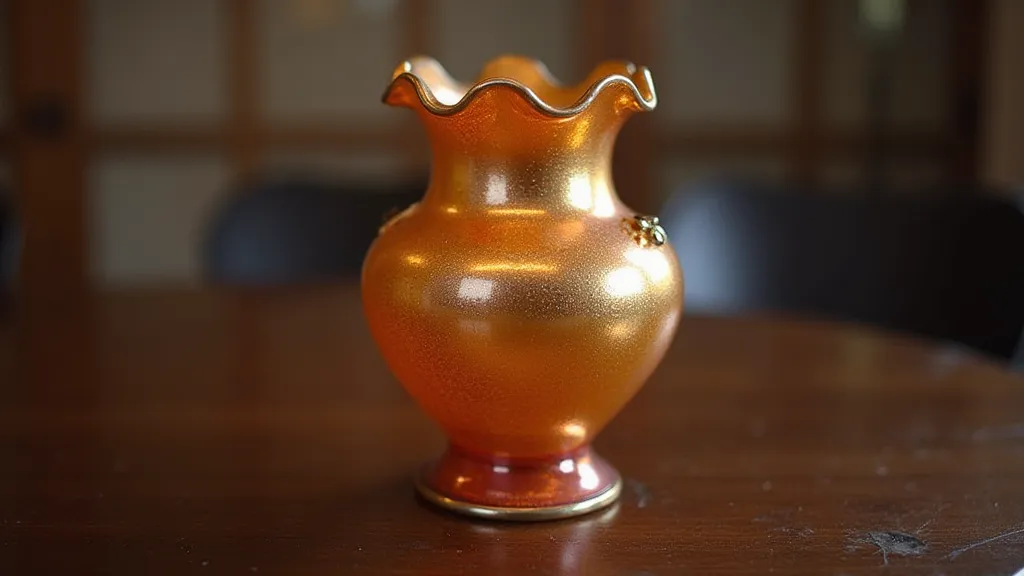 Carnival Glass Lustreware Pattern
