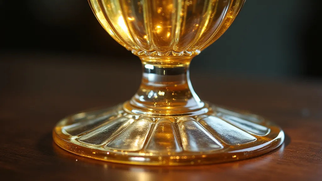 Carnival glass maker's mark