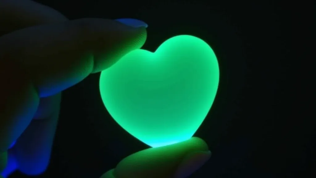 Vaseline Glass Glow under UV Light